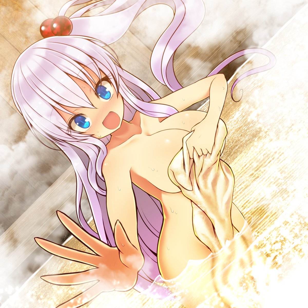 神綺(東方プロジェクト) 「神綺ちゃん #母の日 」|クレセント＠skebリク募集中のイラスト