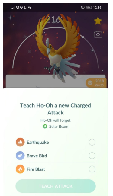 PokegamesG's tweet photo. SOLUCIONADO!
Ho-Oh ya puede aprender Terremoto usando MT Élite.
#pokemongo #hooh #mtelite https://t.co/qapQrj63pq