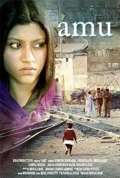  #Amu (2005) by  @Shonali_Bose1.Feat.  @konkonas  @brindakarat Ankur Khanna  @YashVidya Loveleen Mishra, Lushin Dubey, Bharat Kapoor and Rajendra Gupta.Link:  (buy/rent)