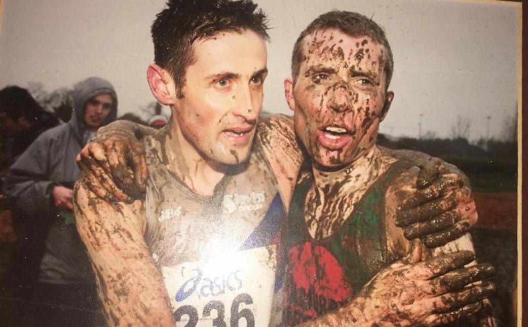 DSDAC's tweet photo. Peter Mathews - the Virtual Interview Club legend- synonymous with hard work, guts and mud. Famed for those battles with an equally tough Seamus Power - holds court. https://t.co/UbJbKPSbg8 https://t.co/d1DC7BicHS