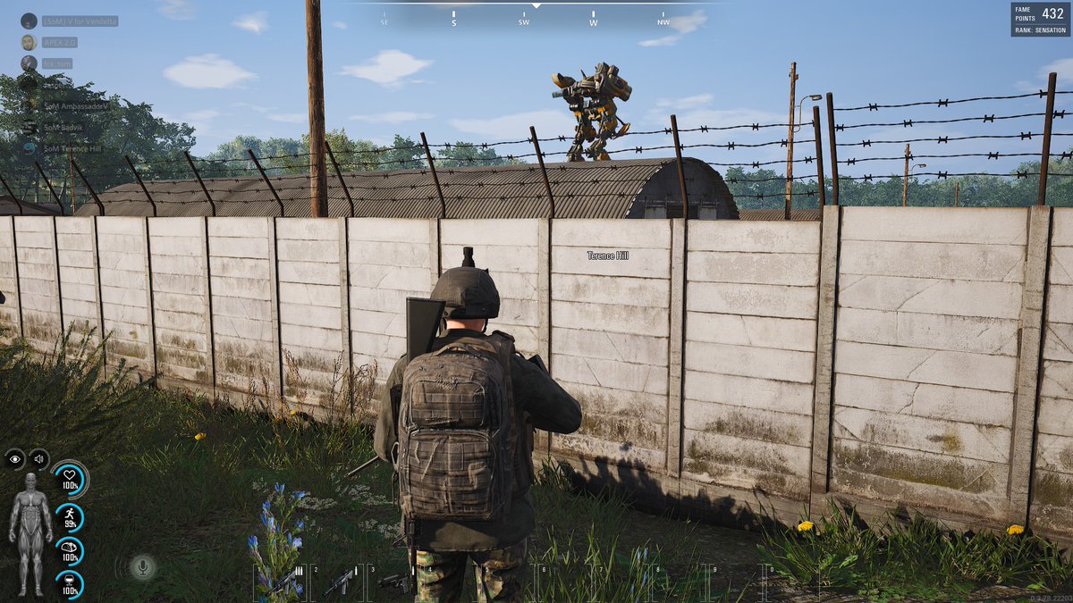 ScumsOf's tweet photo. The Mechs on the island have went a bit crazy after the last patch and have got into some situations. 

Thanks Black Alex, Tor &amp; V For Vendetta

@ScumGame @Gamepires @Croteam @gportalint #scummunity #pcgaming #steam #discord #mechsoftwitter #mechlife https://t.co/XsTWMfR4sY https://t.co/oJhwj2cUJQ