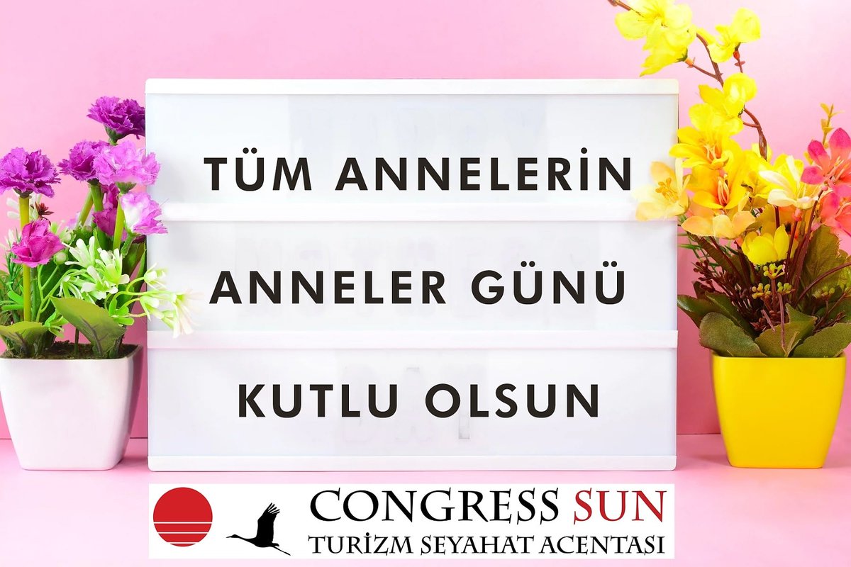 SunTurizm's tweet photo. Anneler gününüz kutlu olsun.

#annelergunukutluolsun 
#HappyMothersDay 
#anne #annelergunu 
#AnnelerGununuzKutluOlsun 
#turizm #CongressSun https://t.co/yQo3AdIOew