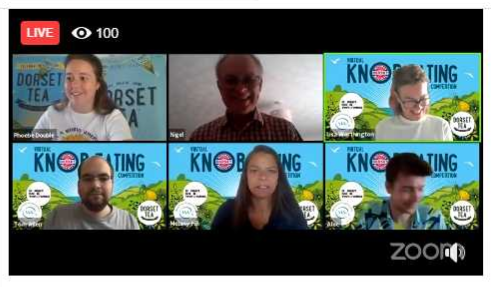 NEWS: #Dorset's knob-eating contest is getting underway.  100 competitors will attempt to munch their way through as many of the county's traditional savoury biscuits as they can. Watch it live here: facebook.com/Dorsetteauk/ <a href="/DorsetKnobThrow/">Dorset Knob Throwing</a>