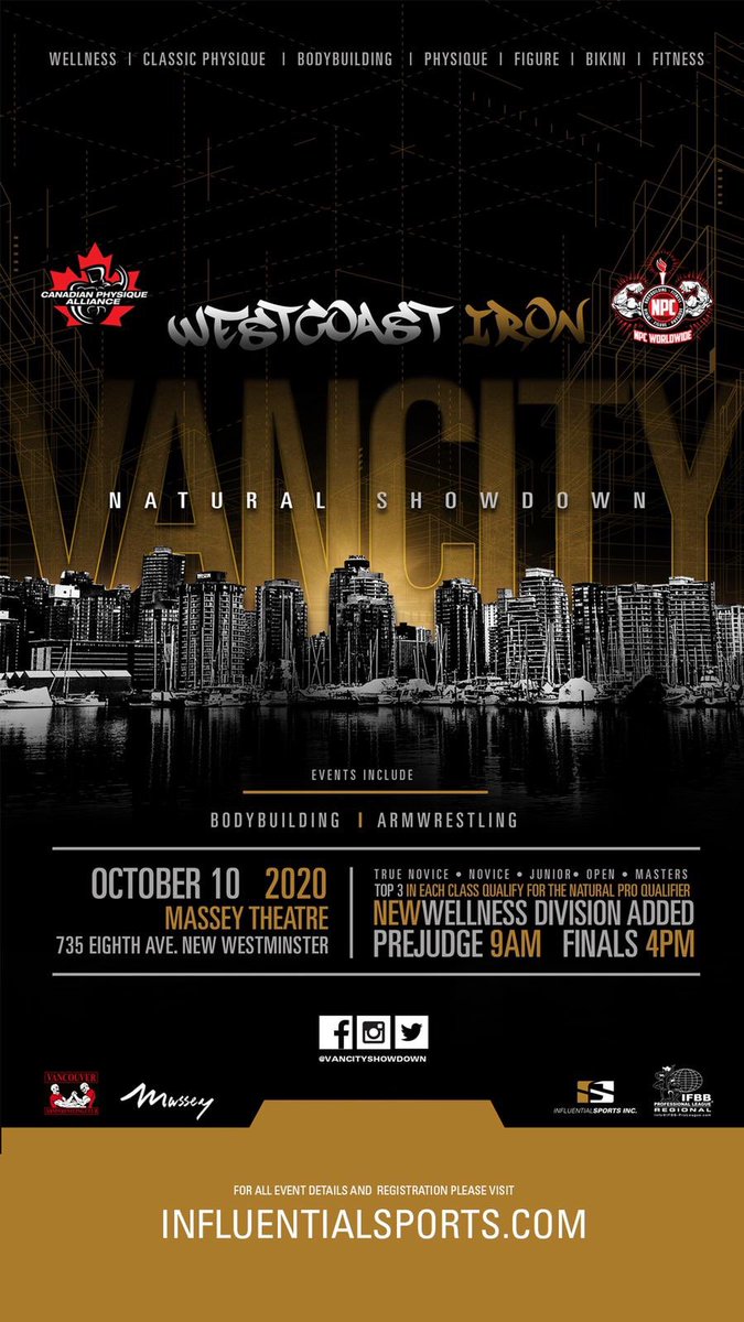 We are planning to move forward with the show on October 10th 2020! Coming back to the Massey Theatre in New Westminster, BC