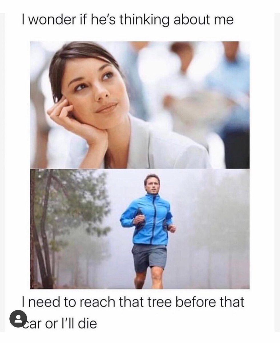 OwkayClothing's tweet photo. Does every Male do things like this? 😂 🏃🏽‍♂️ 

https://t.co/GKIAoSeVuP

#ThingsMenDo #ThingsGuysDo #GuysBeLike #RunningMemes #JoggingMemes #FitnessMemes https://t.co/1rEJsJrJLo