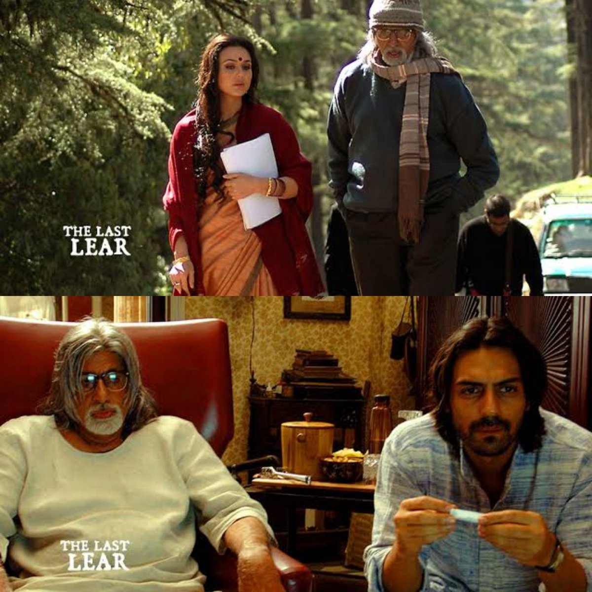  #TheLastLear (2007) by  #RituparnoGhosh.Feat.  @SrBachchan  @rampalarjun  @realpreityzinta  @ShefaliShah_  @divyadutta25 and  @Jisshusengupta with  @prosenjitbumba in a cameo.Link 