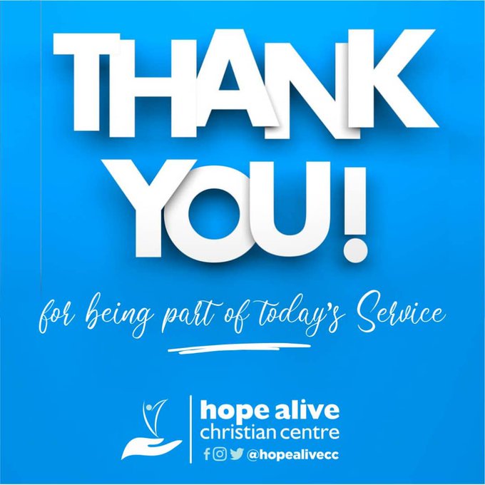 hopealivecc's tweet photo. Thank you  for being part of  #Celebration today,

Join us online for #Discovery 6:00pm,  Wednesday  13.05.2020

#TheOasis
#Glory2Glory https://t.co/CMHxWQunA6