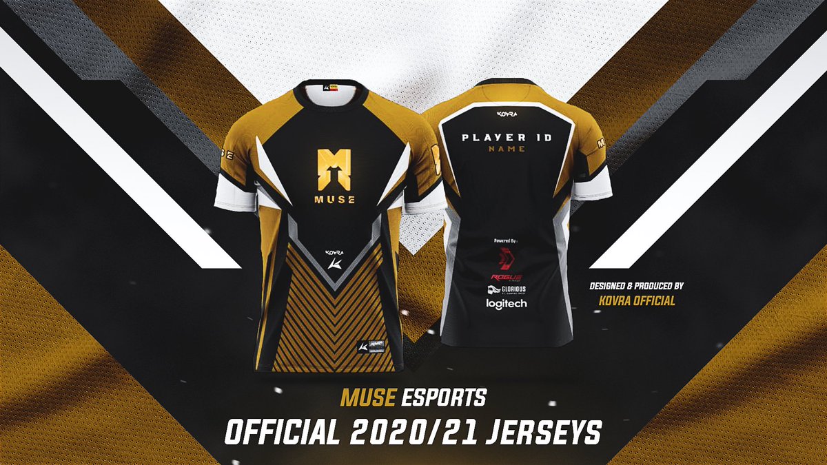MuseEsports's tweet photo. We’re excited to finally announce Muse Esports Official 2020/21 Pro Jersey!
Leave a like if its something you guys would cop 👀
Designed and Produced by @kovraofficial
#MuseONTOP 〽️👑 https://t.co/IfkEIktlPV