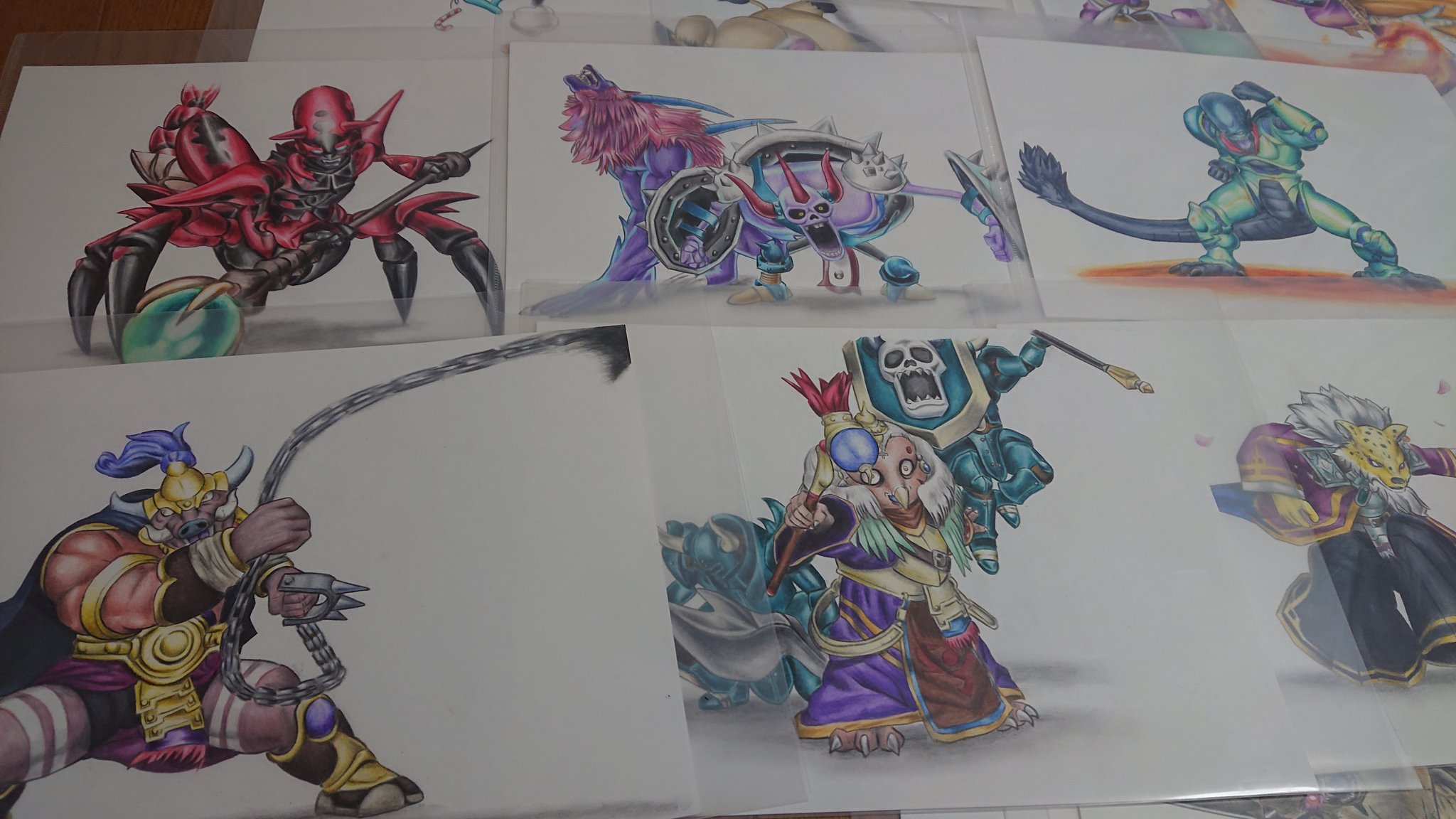 ケイ Dq10 紅蓮の魔剣士 描いたドラクエの色鉛筆イラスト130枚部屋に敷き詰めてみました しかしたくさん描いたなあ Dq10 Dqx Dqウォーク ドラクエ10 ドラクエx ドラクエウオーク イラスト 色鉛筆画 T Co Xeibuzhh2s Twitter