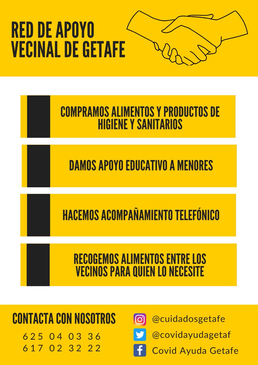 RedsistenciaGet's tweet photo. Hola vecina, sabías que...?

1️⃣ Son más de 80 familias las que nos han contactado
2️⃣ Llevamos más de 50 familias ayudadas
3️⃣ Ya somos más de 45 voluntarias repartidas por todos los barrios 

¿A qué estas esperando? ⏳

(Seguimos hilo 👇) https://t.co/9EnWMiaGTZ