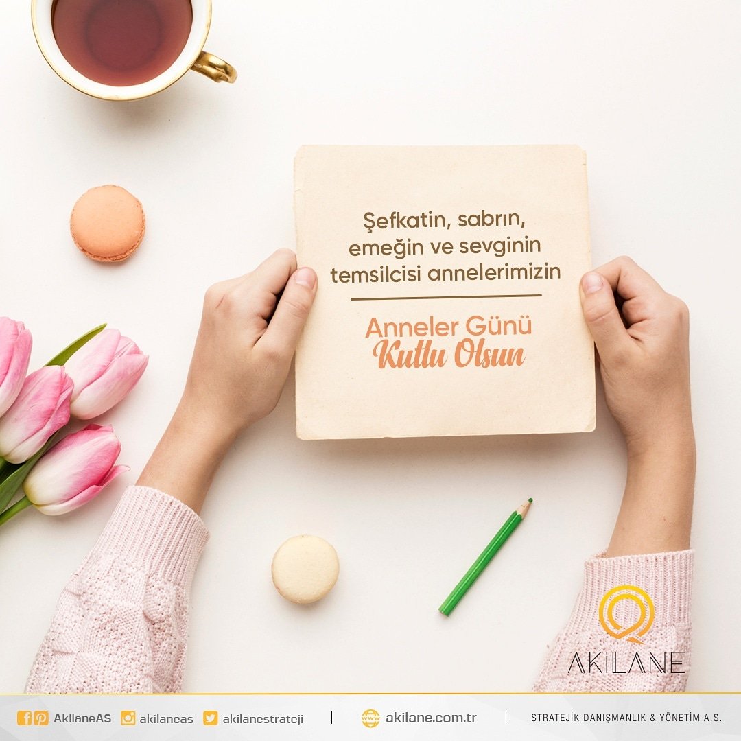 AkilaneStrateji's tweet photo. Şefkatin, sabrın, emeğin ve sevginin temsilcisi annelerimizin Anneler Günü kutlu olsun.
#AnnelerGünü #Akilane https://t.co/pIze3IdIGD