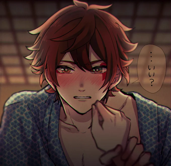 ギャグを描く気満々で回したらおもいっきり夢っぽいので止まって笑ってしまった?うちのエースはネタやらされたりシリアスやらされたり忙しい(ごめん) #twst闇鍋スロット 