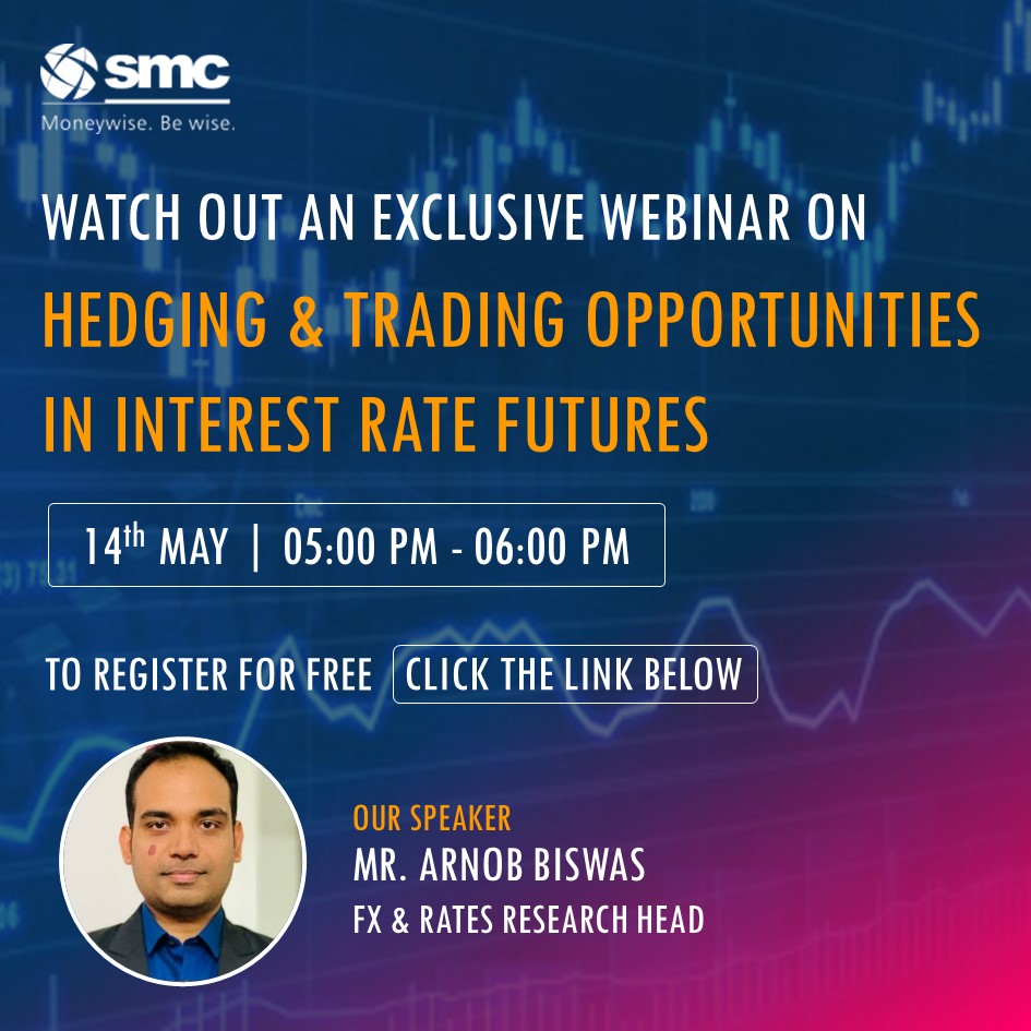 smcglobal's tweet photo. Hurry! Register FREE for an Exclusive Webinar on ‘Hedging & Trading Opportunities in INTEREST RATE FUTURES’ by Mr. Arnob Biswas (FX & Rates Research Head, SMC Global) on 14th May 2020, 5pm onwards. To Register, click https://t.co/kq64orup8F
#bondmarket #interestratefutures #SMC https://t.co/dRcQIBtilB