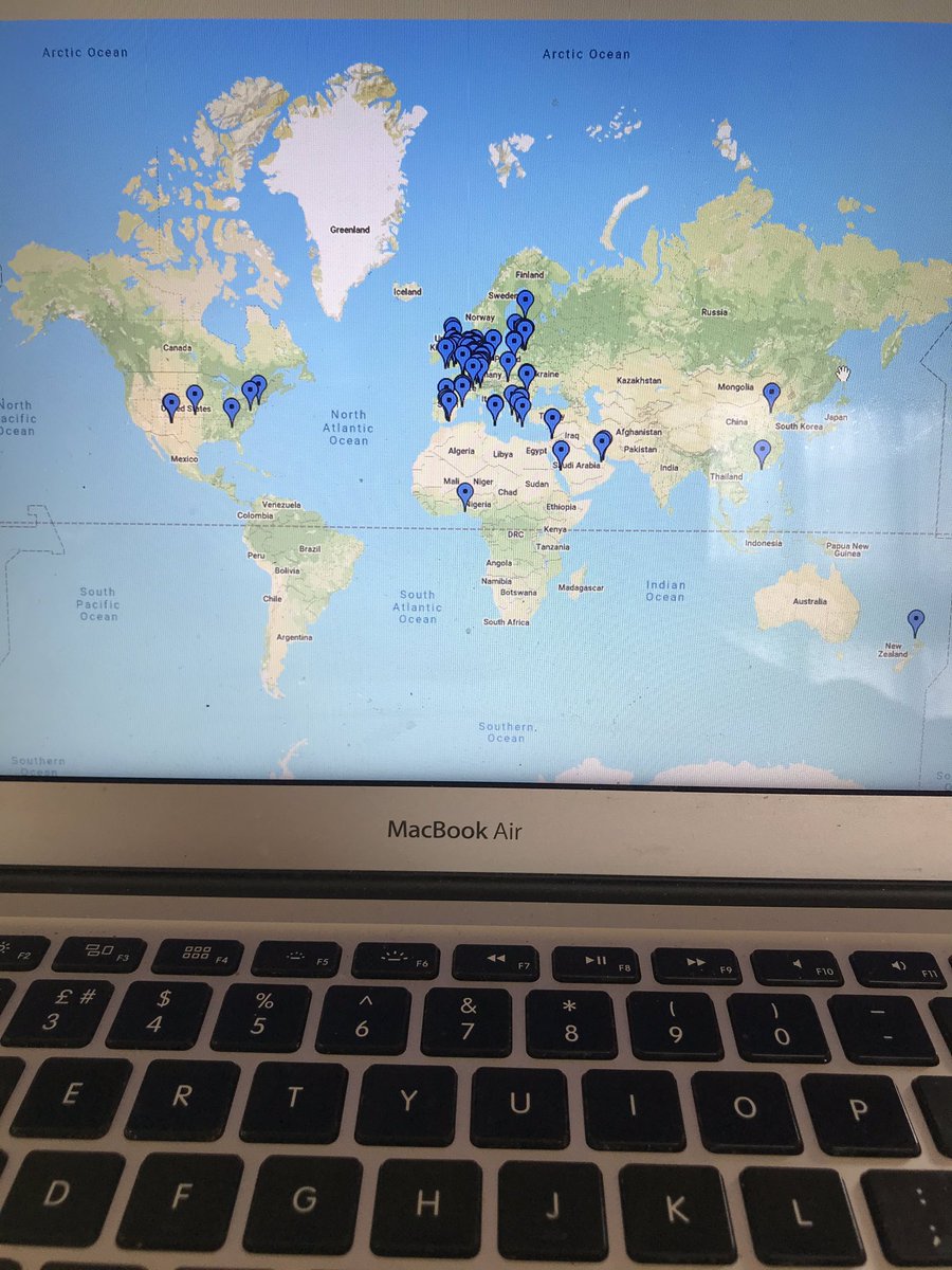 ECIS_Jo's tweet photo. This my favourite part of virtual events .... watching people joining from all over the world! We have over 29 countries represented at our #ECISEarlyChildhood Conference. #technologygeek https://t.co/qaVfNeVcSh