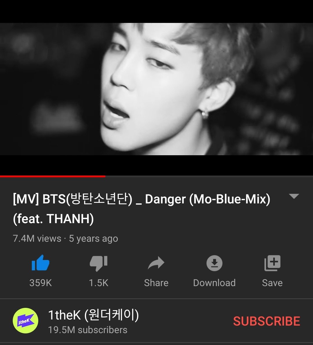 Lets go to DANGER, did you know danger had a remix/fea version WITH. An official music video? Hell yes it did and ITS AMAZING it was also their first MV black and white! 