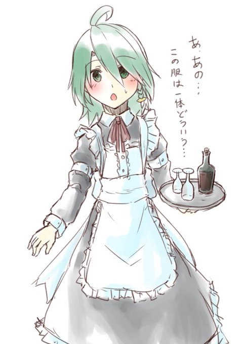 @PixivF_TL メイドの日だって!? 