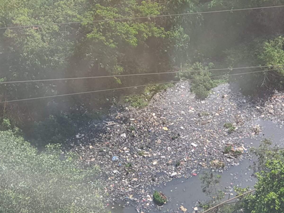 joshishwetap's tweet photo. Nala adjacent to Lodha Luxuria Complex, Majiwada, Thane West needs to be cleaned immediately. @TMCaTweetAway https://t.co/adjdtwGNrZ