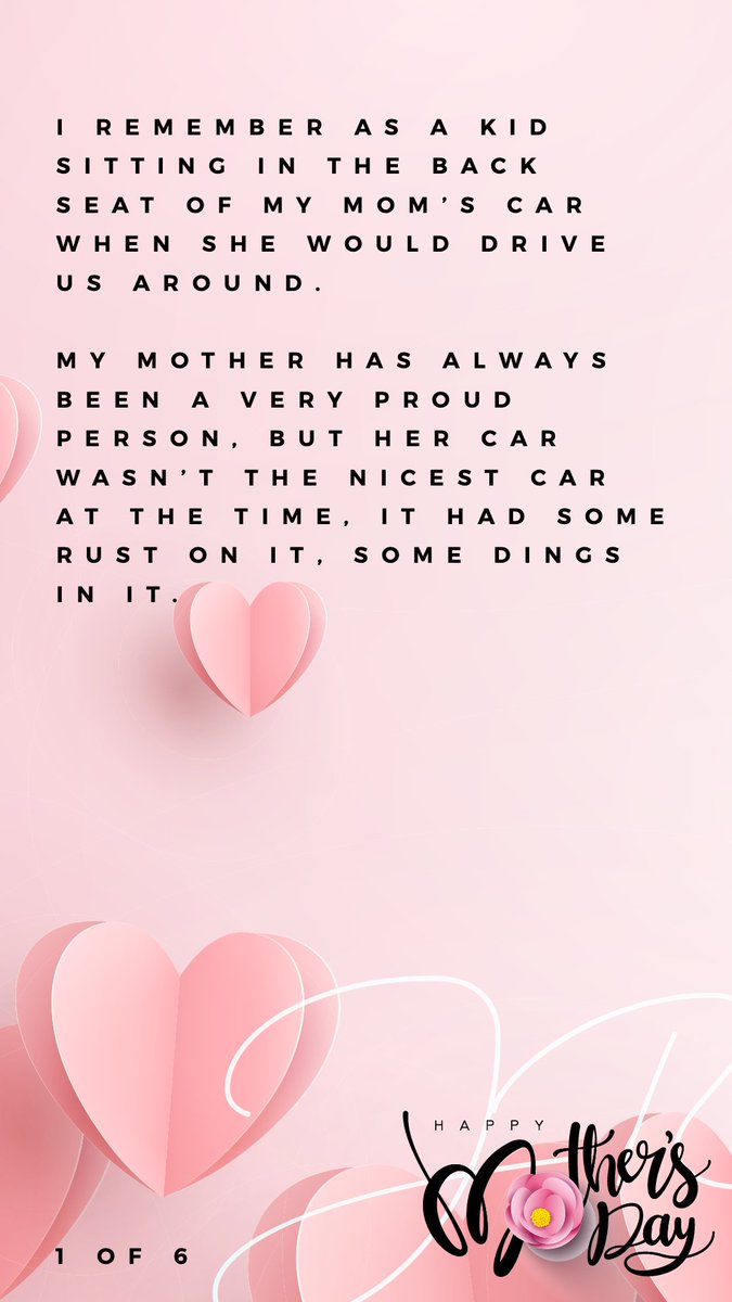 jeffroberti's tweet photo. 1 of 3 - HAPPY MOTHERS DAY

For those of you celebrating your mother on mother's day, I would like to share a memorable moment with you.  

My mother is one of the "why's" I've worked so hard to get to where I am today. I don't know what I would do without her love and support. https://t.co/CZh9Gl5ObY