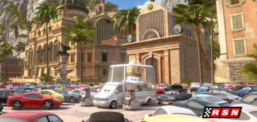 In Cars 2 we see that there is a Cars Pope, which means that some cars are religious. Was there a Cars Jesus?
