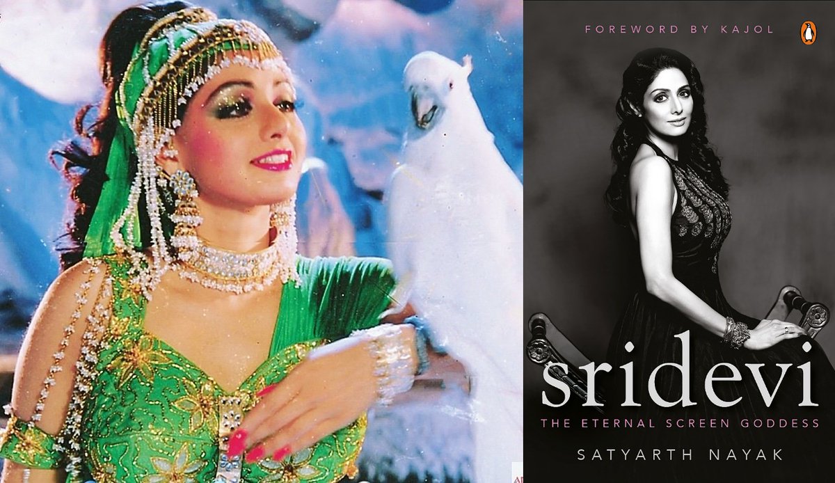 SatyarthNayak's tweet photo. When I asked @Ragavendraraoba about remaking the iconic JVAS while interviewing him for my Sridevi book,  the legendary filmmaker replied 'Where will I find another Athiloka Sundari?' @SrideviBKapoor @KChiruTweets @VyjayanthiFilms @PenguinIndia #30yearsofJVAS https://t.co/4k3KeQoYxB