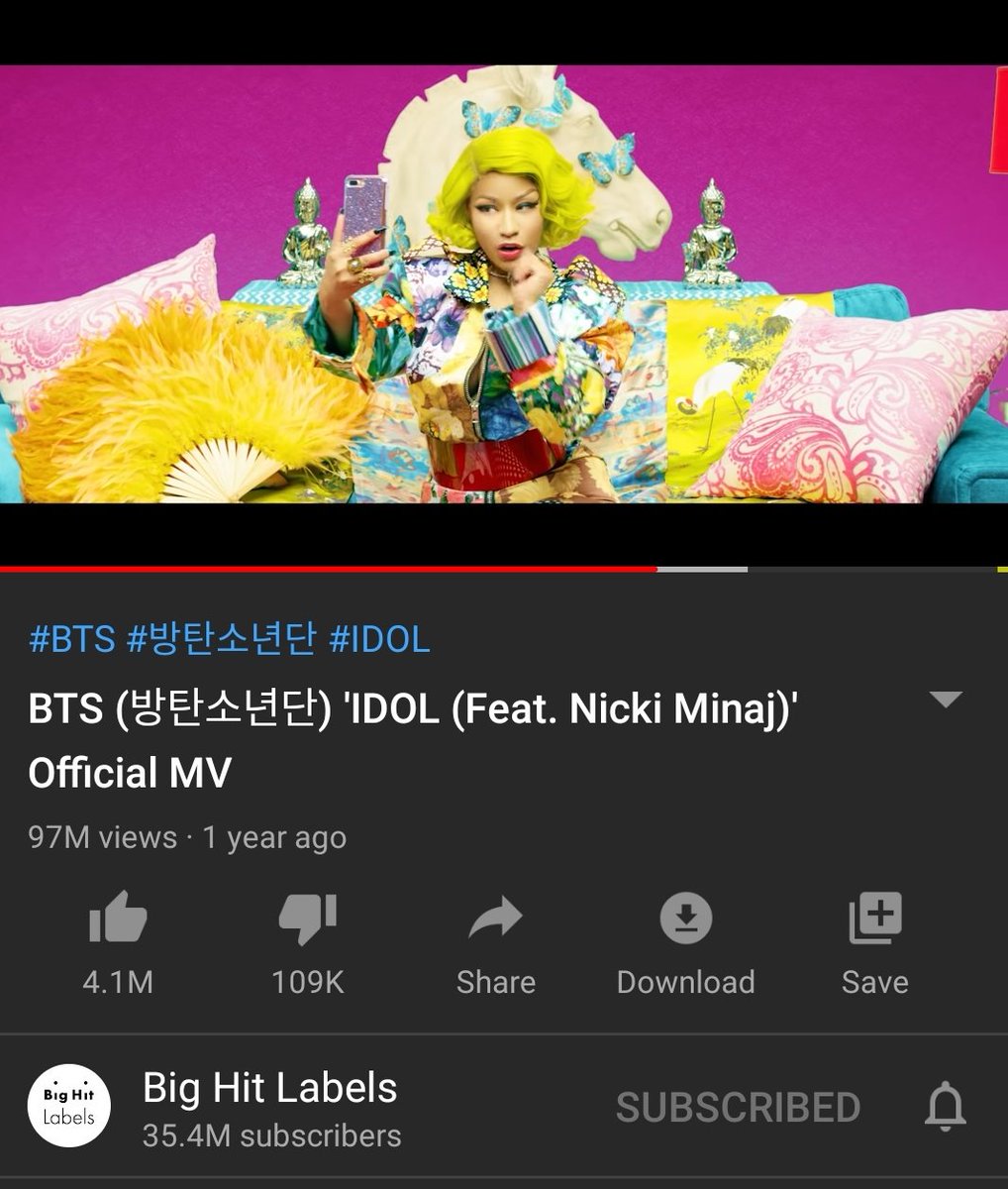 Idol has a version with Nicki Minaj ( which is great fight me)