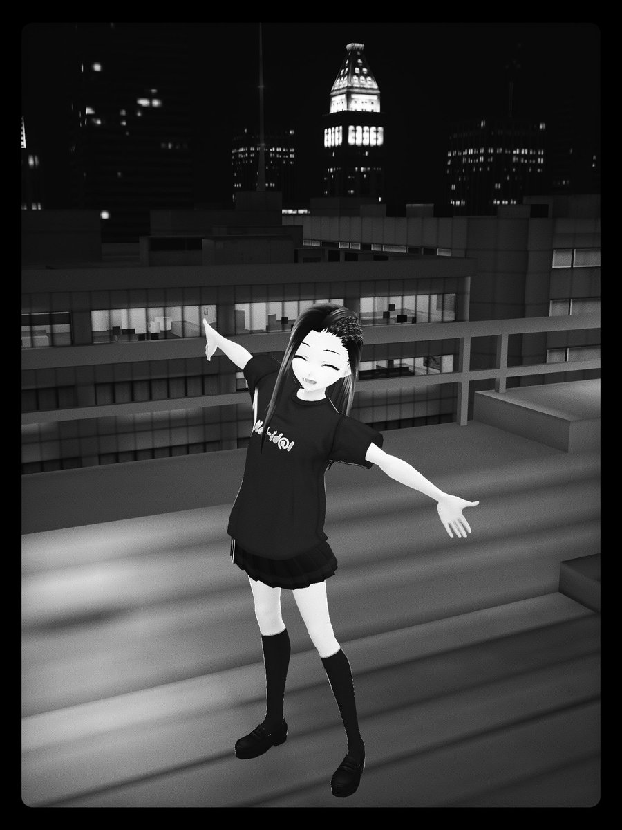 M_mamster's tweet photo. Bonjour à tous!🎶

🌺Passez un bon dimanche 🤗

#Vroid #TalentoNetIdol #Dimanche #BlackAndWhite https://t.co/047F2qDugz