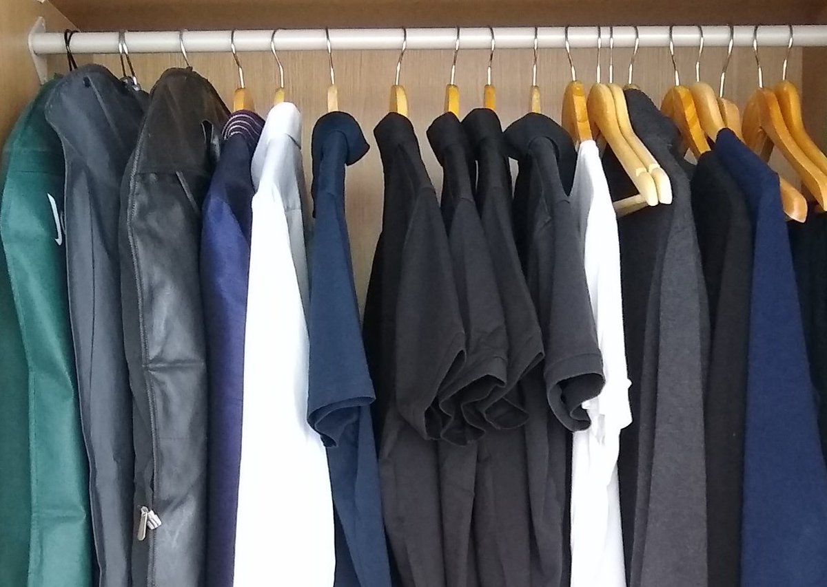 june5's tweet photo. I have gone full Marie Kondo on my wardrobe and taught my daughter to do the same on hers.

Blog posts 👉 https://t.co/a6qVdLnW6l https://t.co/YnNs7ZZwjQ