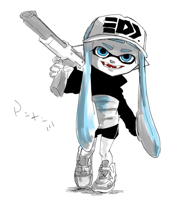 スプラトゥーン1のtwitterイラスト検索結果