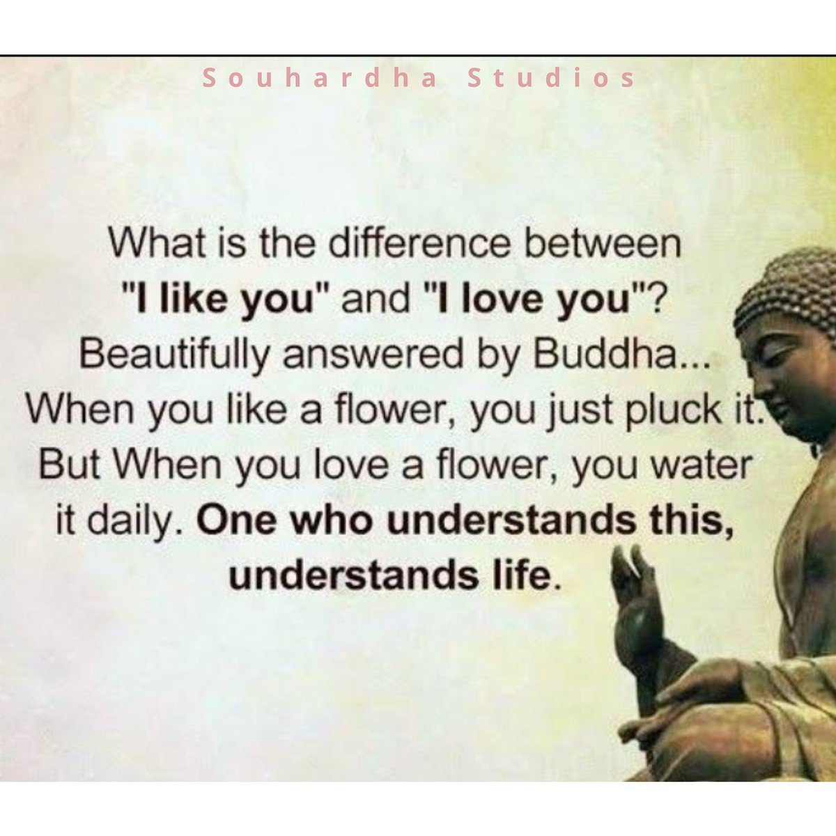 SouhardhaStudio's tweet photo. Follow us for more.

#Buddha #buddhaquotes #followback #follow #life #love #lifequotes #lovelive #lovequotes #Buddhism #Buddhist #Philosophy https://t.co/BgdbK6NKuA
