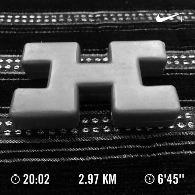 Ran 2.97 kilometres with Nike⁠ Run Club #JustDoIt 
Day1837 of #runningstreak #h_art 
#run #running #nrc #nrcindia #afternoonrun #lockdownrun #garmin #beatyesterday