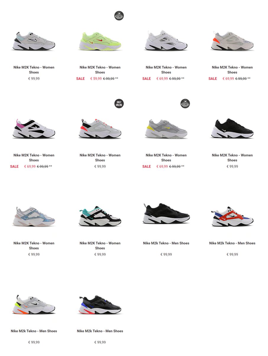 MoreSneakers.com on Twitter: "EU ONLY : More Nike Wmns M2K styles back in stock on Footlocker EU Many styles available under retail UK:https://t.co/EhrRyS8X7J NL:https://t.co/Pq0dNuqEHq https ...