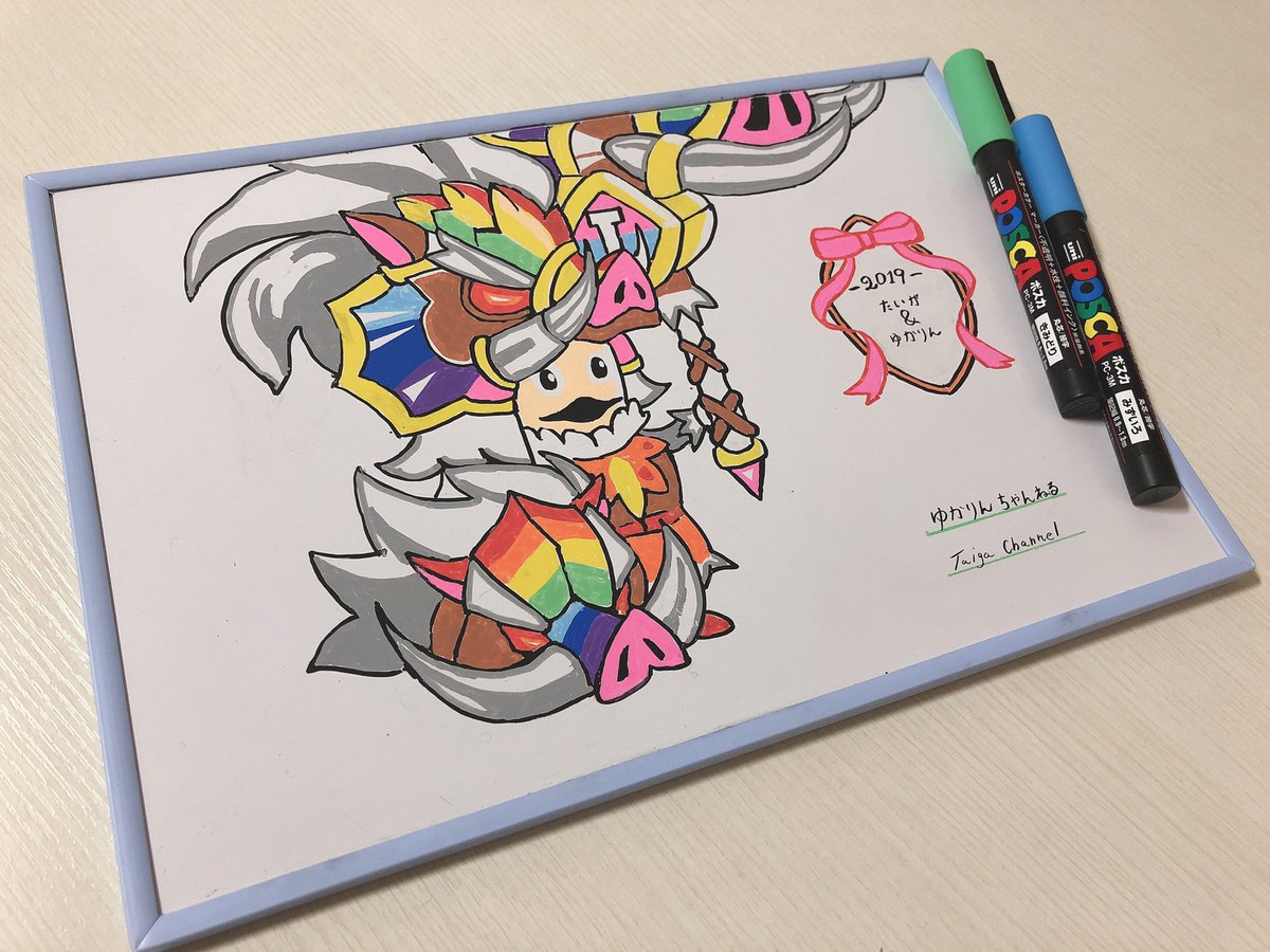 porute10's tweet photo. 城ドラ実況者の剣士を
ホワイトボードで描いてみました✨

#城ドラお絵描き
#タイガ #ゆかりん
#YASU
#優勝アバター剣士 https://t.co/Z0wJ0YwI4K