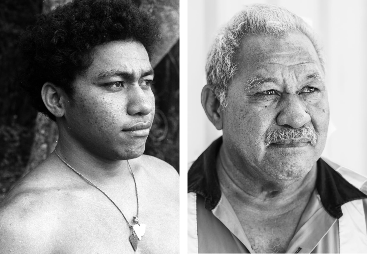 In the months that followed I tried to reconstruct what happened on the island of 'Ata. Peter put me in contact with his best friend, Mano Totau, one of the 'boys' in this story. He was 15 at the time. (Photo's by John Carnemolla and Maartje ter Horst). /22