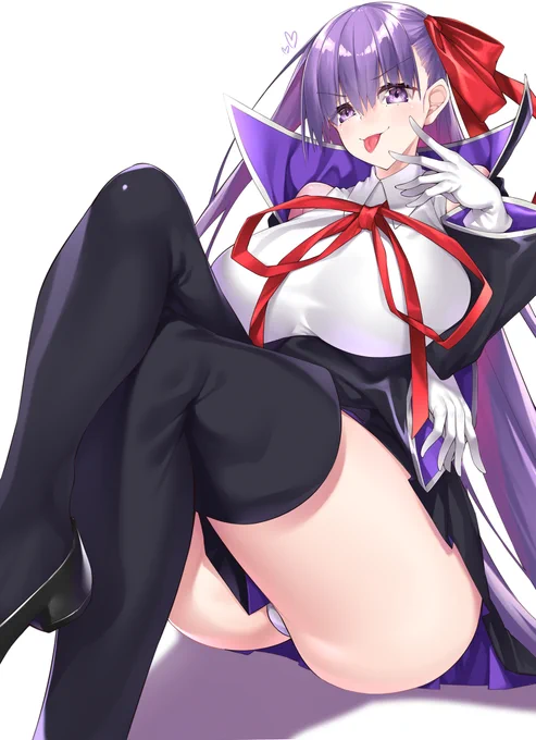 skebで「BBちゃん」を描かせていただきました!

「通常のコスチュームで足を組んでこちらを挑発するような表情と視線をお願いします!」といただいたんで…ベロ出してこっち向けBBちゃん…♡

あとそこそこ盛りました(自白) 