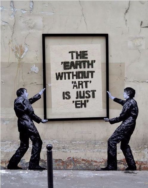 En zo is het #Banksy