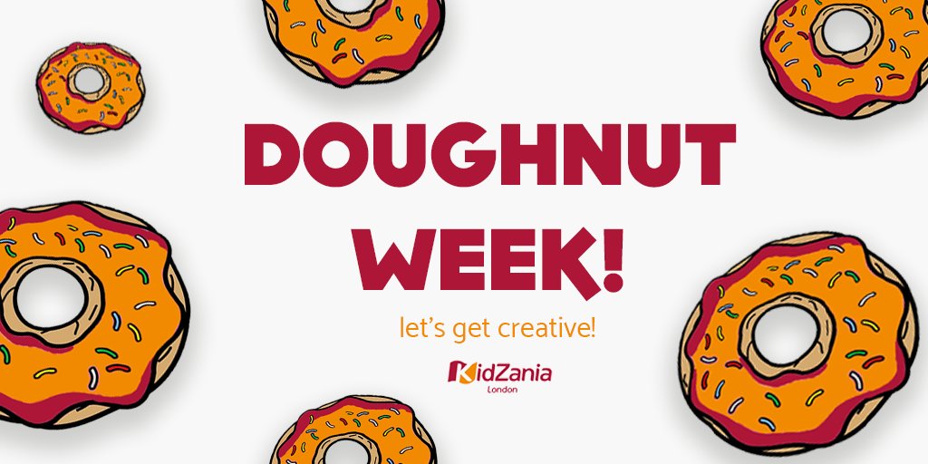 KidZaniaLondon's tweet image. Doughnut worry, be happy 🍩 Who doesn't love a doughnut whether it's plain, with chocolate sprinkles or glazed icing! Get your kids to design their own flavour of doughnut being as creative &amp;amp; out there as they can be! Tag us in your crazy creations! #KidZaniaAtHome #DoughnutWeek