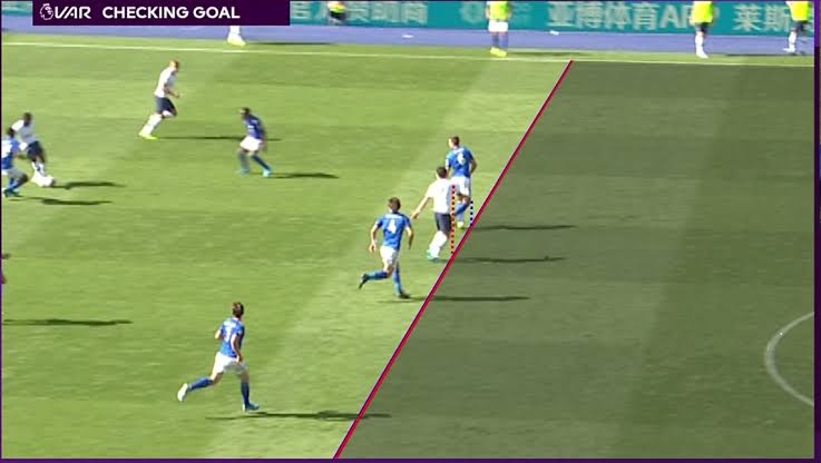 Last time we were publishing articles the one on the left was giving onside. Now we're told the one on the right is given offside. (7/15)