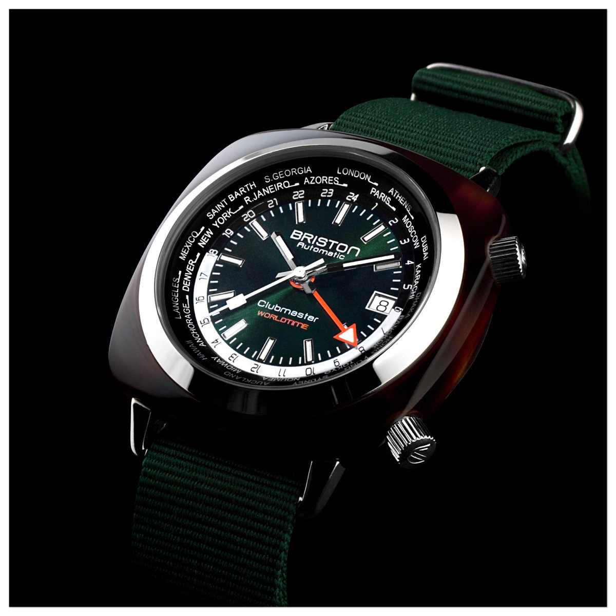 BRISTONwatches's tweet photo. New Clubmaster Traveler Worltime acetate case and sunray green dial 💚💚💚
#bristonwatches #mybriston #briston #watches #watch #automatic #traveler #worldtime #gmtfunction #novelty
Pre-order on : https://t.co/jVhGZCK4vo https://t.co/dqz3p1sOM7
