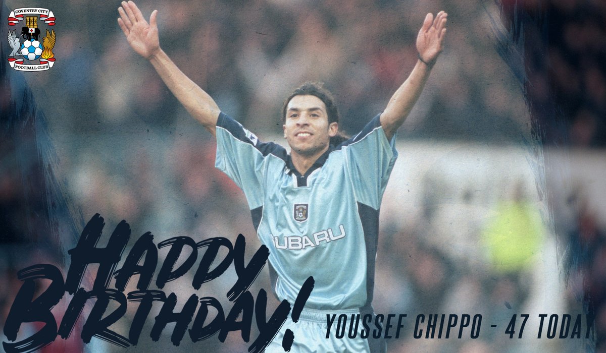 🎂 Happy Birthday to former Sky Blues midfielder Youssef Chippo, who's 47 today!

(133 games, 10 goals. 1999-2003)  #PUSB