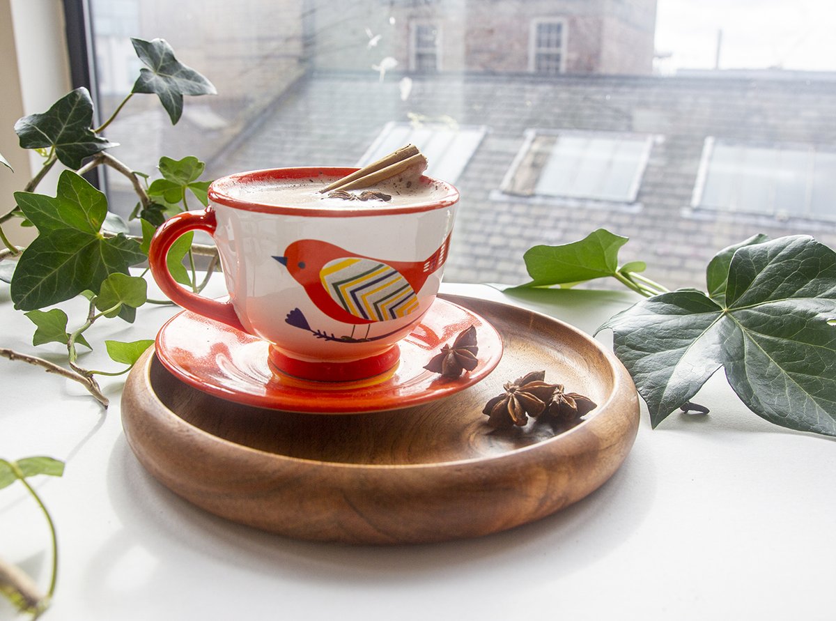 A little birdie told me it’s time to put your feet up and relax with a cup of Chai…😌 #StressFreeSundays