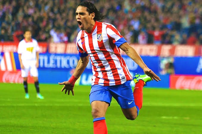 Some players just look like they were born to be #9. That jersey number, celebration, style of play, may even the hair I think Atlético Madrid’s Falcao had that look the most.