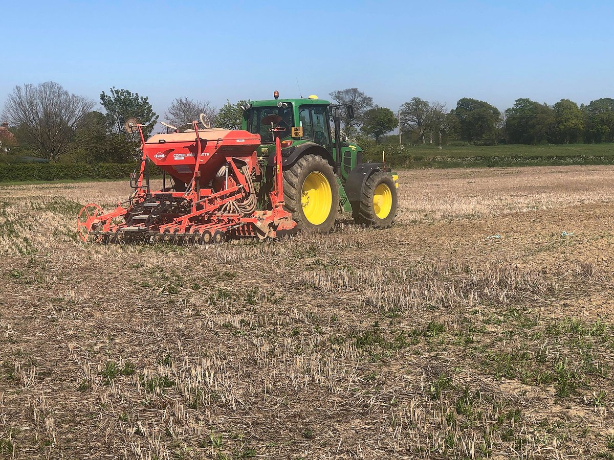 kentcountyshow's tweet photo. There's no rest day for our farming community. Over the last few weeks they have been preparing the ground and planting seeds to provide food and shelter for our wild birds in the winter months. Thanks to our Scholar Zac and Chairman James for the photos #Farming #Kent https://t.co/XymfU7Zn8z