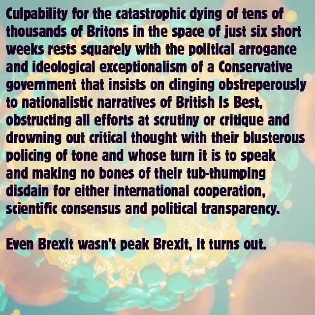 nickprolix's tweet photo. #covid19 #coronacrisis #keepthelockdown #fivetests #toryliescostlives #noreturnunsafe #dontendlockdown #noreturntonormal https://t.co/lvu9edtHO1