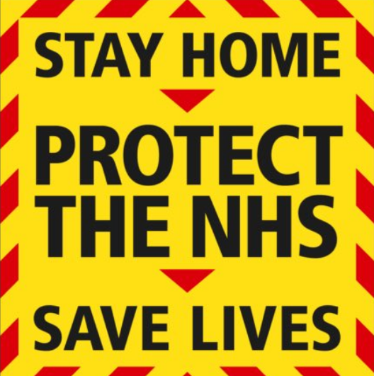 billybragg's tweet photo. From red to green: government messaging shifts from Protect the NHS to Protect Capitalism https://t.co/YWjpvksbQk