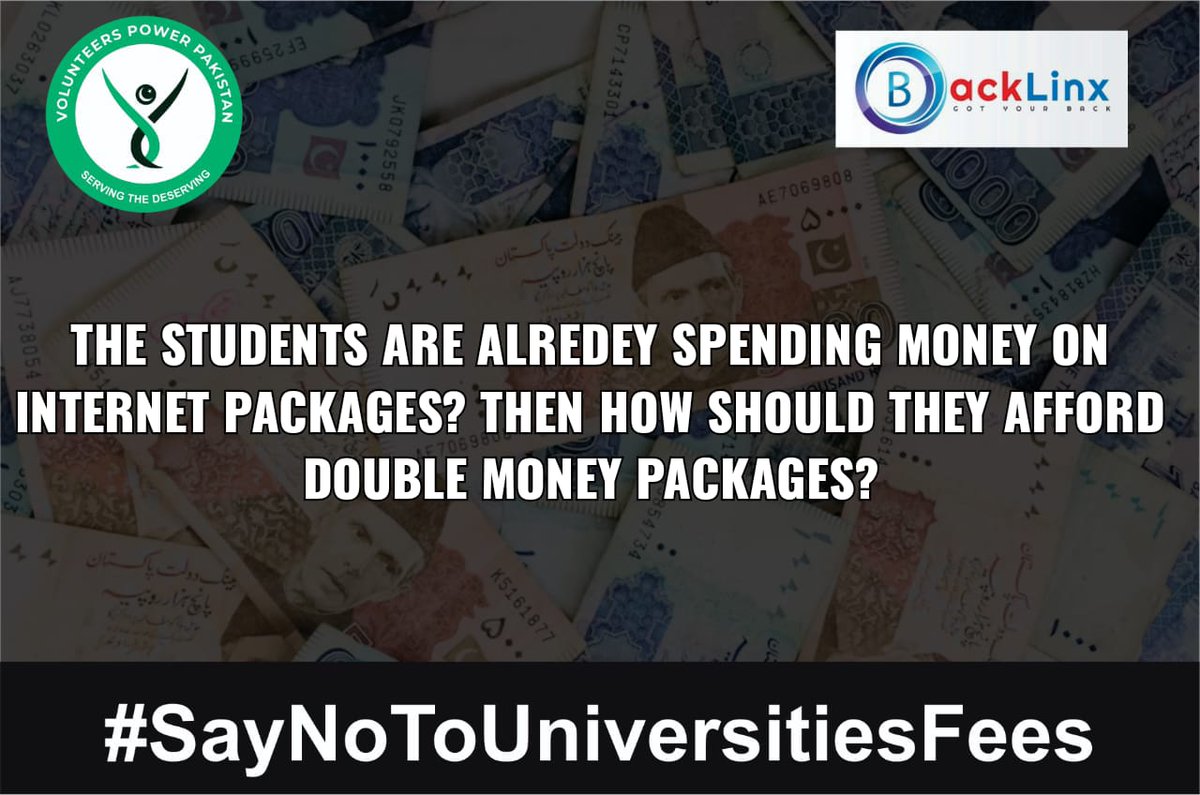 MHarisAzam's tweet photo. @vpp_pk
@BacklinxPak
@dcislamabad
@ImranKhanPTI
#SayNoToUniversitiesFees https://t.co/c0O7rLI5dS