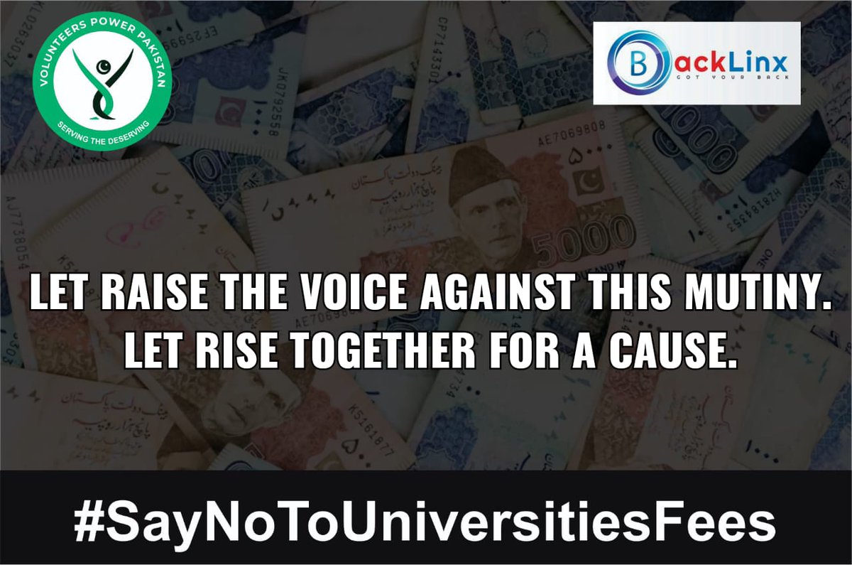 MHarisAzam's tweet photo. @vpp_pk
@BacklinxPak
@dcislamabad
@ImranKhanPTI
#SayNoToUniversitiesFees https://t.co/QnYLE8ntwv