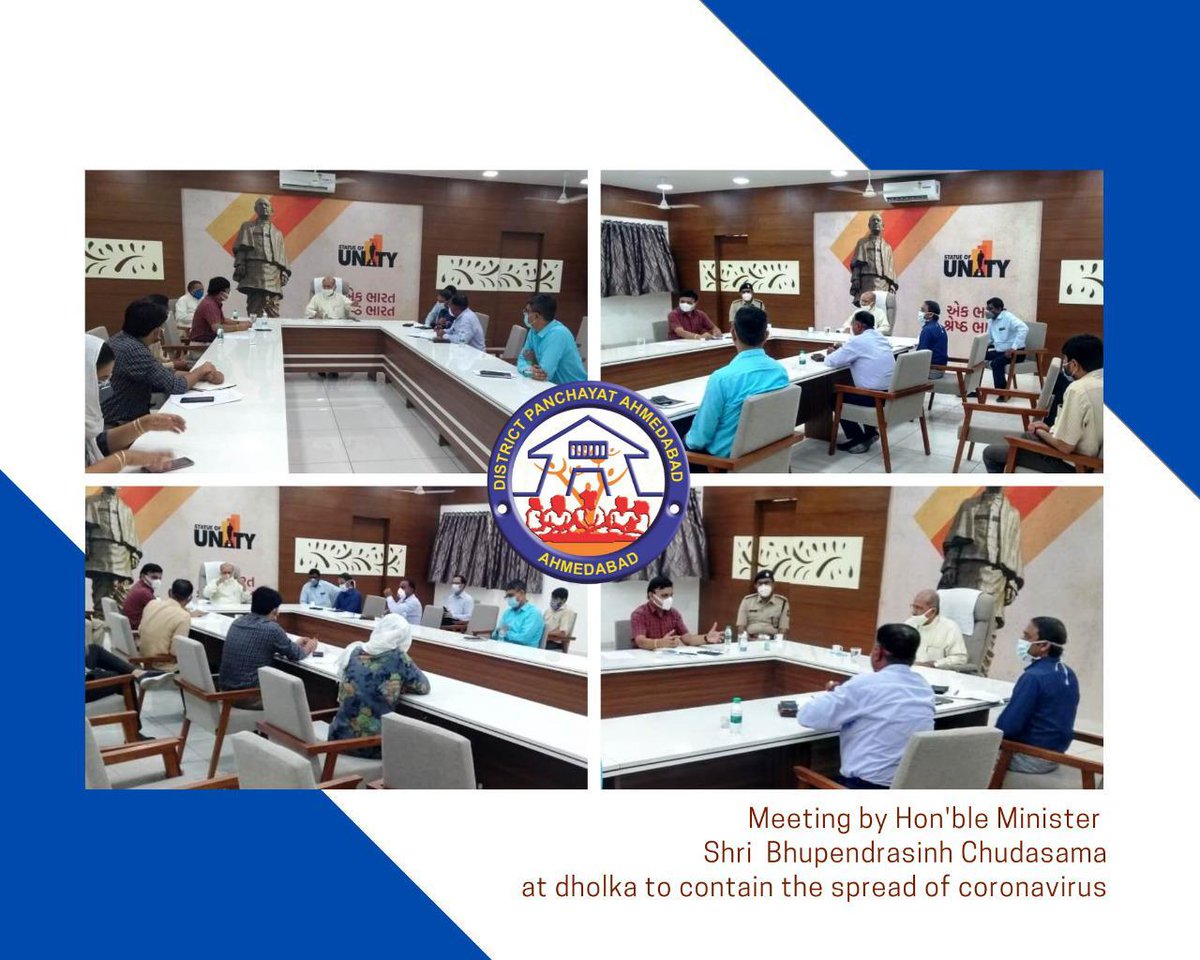 ArunMaheshIAS's tweet photo. 👉Dholka hotspot 
👉Containment measures 
👉Hble Minister involved 
👉Confidence Building Measures
👉Covid Care Centre
👉Ayush and Homeopathy started

@CMOGuj 
@InfoGujarat 
@GujHFWDept 
@moayush 
@pkumarias 
@CollectorAhd 
@SPAmdRural 
@DeshGujarat 
@dave_janak 
@ROBgujarat https://t.co/VXNNx2t8tX