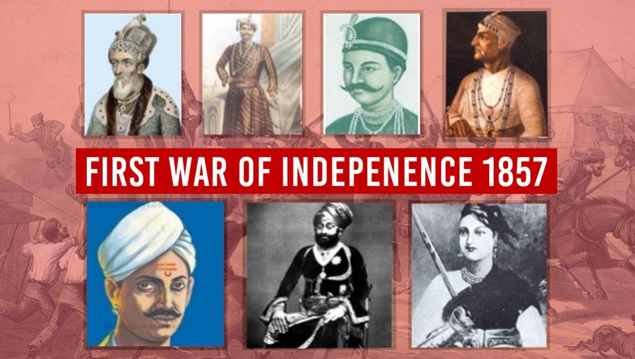 Parimal Nathwani on Twitter: "#OTD in 1857, the 1st war of #Indian independence commenced. 163 years down the line, we remember the mutiny as an act of valour that set course for