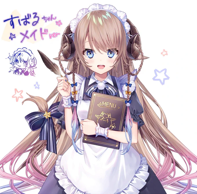 大好きなのにメイド描いてなさすぎる!! #メイドの日 