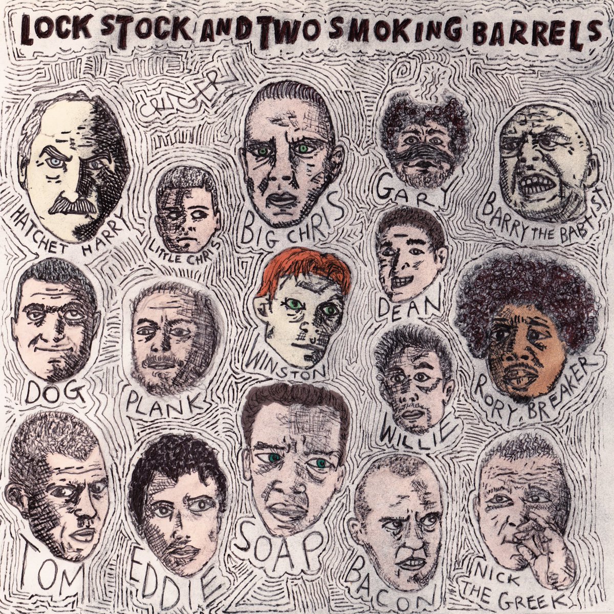 My Top 10 Films Illustrated 10. Lock, Stock & Two Smoking Barrels (1998)